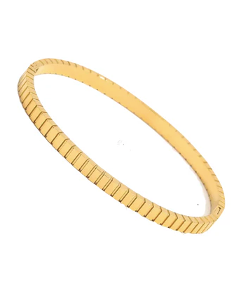 In The Groove Bangle Bracelet