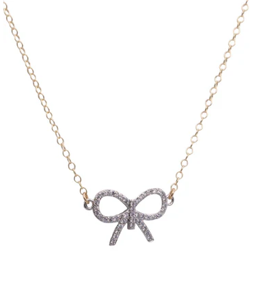 Prim & Proper Bow Necklace