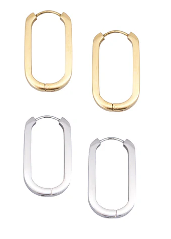 On The Move Hoop Earrings