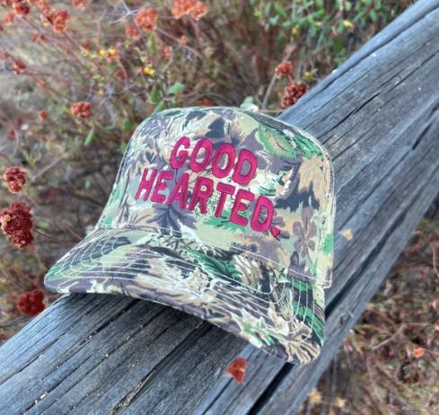 Good Hearted Camo Hat